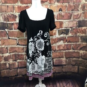 Ice Floral Print Dress